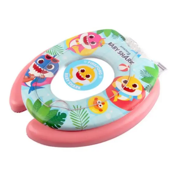Pinkfong Baby Hai Familie weiche WC Bezug Deckel Sitz Töpfchen Training Baby Kinder 2