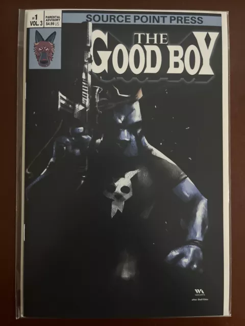 The Good Boy Vol 3 #1 Ashcan Huy Dinh Homage Variant Limited 129 Nm Rare Nycc