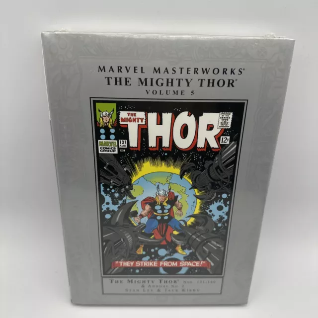 Sealed Marvel Masterworks: The Mighty Thor Volume 5 Stan Lee Jack Kirby 131-140