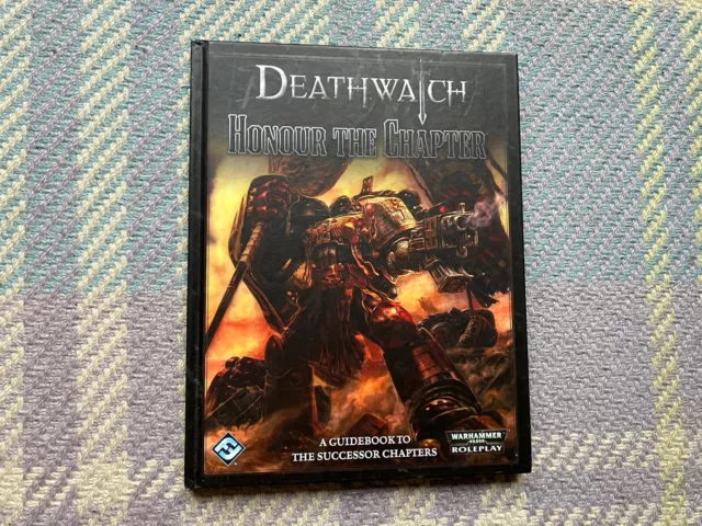 40k RPG Deathwatch: Honour the Chapter Warhammer Roleplay Fantasy Flight FFG THG