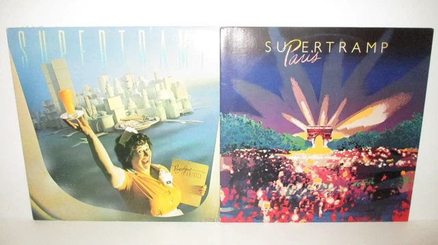 Supertramp - Breakfast In America / Paris Vinyl LPs
