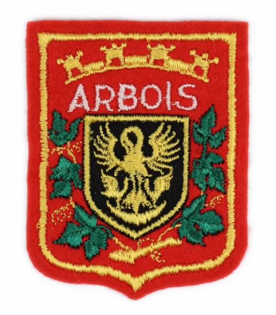 Ecusson brodé ♦ (patch/crest embroidered) ♦ Arbois