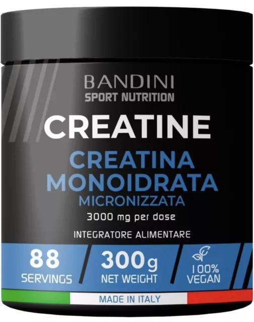 ® Creatina Monoidrata Micronizzata in Polvere Pura Al 100% - Creatina Monoidrata