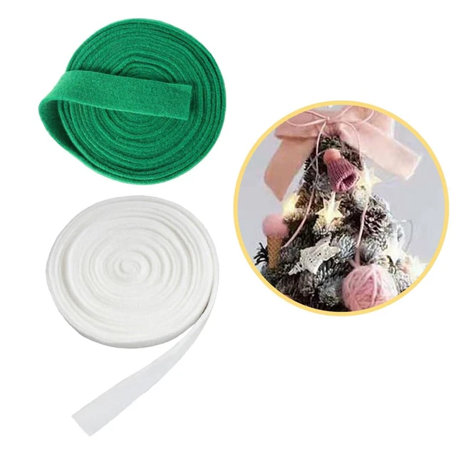 2 x Filzband Dekoration, handgefertigtes DIY Handwerk zum Nähen von Schleifen