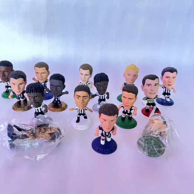 Microstars Newcastle United Mix x15 Sealed x2 Job Lot Bundle Viduka Smith Speed