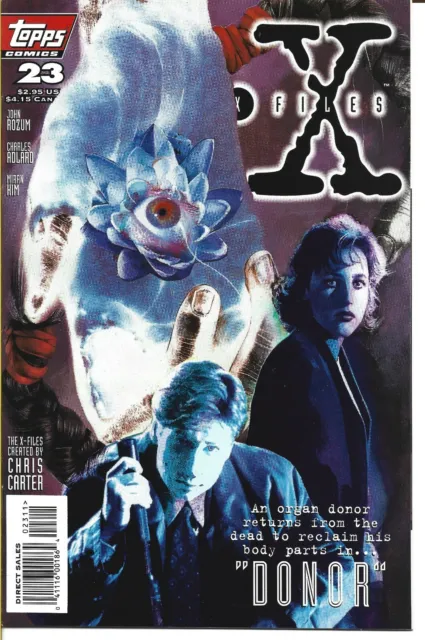 The X-Files #23 Topps Comics 1996 Bagged And Boarded