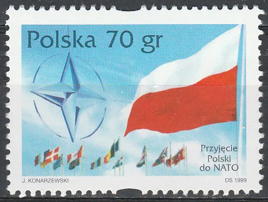 Poland 1999 - Polish admission to NATO - Fi 3613 MNH**