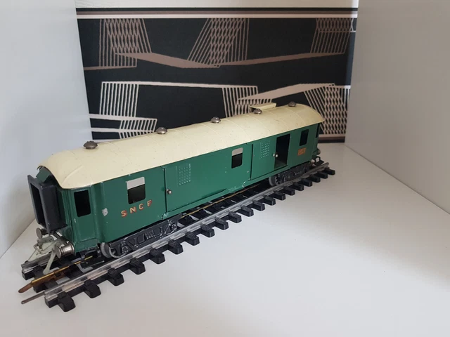 LR, LOUIS ROUSSY - Rail Aiguillage Droit Manuel A Droite - Ech:o