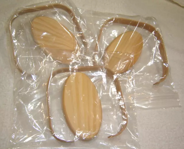 Basket Making Weaving Supplies Lot of 3 Handles  3 Oval Bases for Baskets