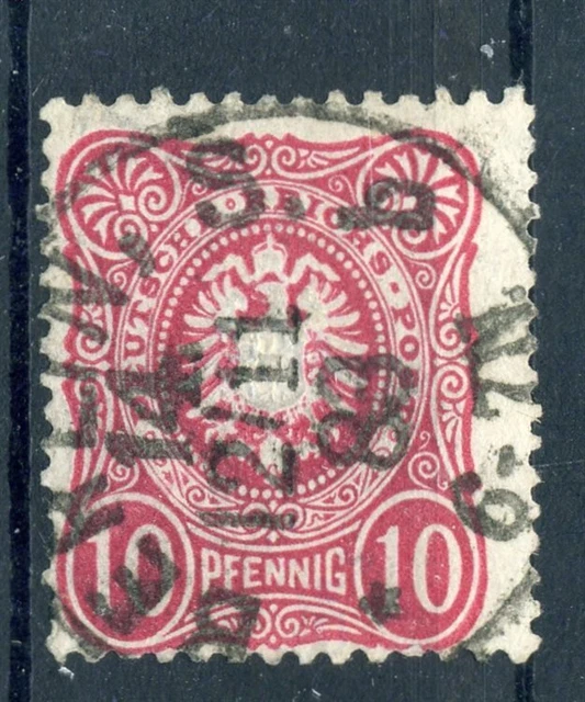 882204) DR Krone-Adler (Pfennig) Nr. 41 aa gestempelt, geprüft Zenker, Mi 40,-