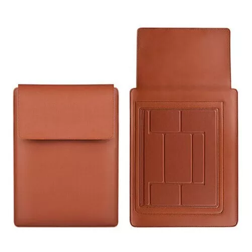 Cuir Sac pour Laptop Manche Couverture pour Macbook Air Pro 13 14 15 Pouces