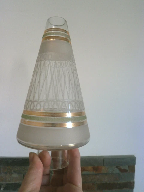 Lot de 4 globes tulipes pour lustre applique lampe 5