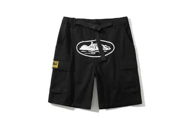 Corteiz Cargo Shorts Black FOR SALE! - PicClick UK