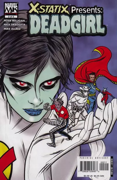 X-Statix Presents Dead Girl #2 (Of 5) Marvel Comics