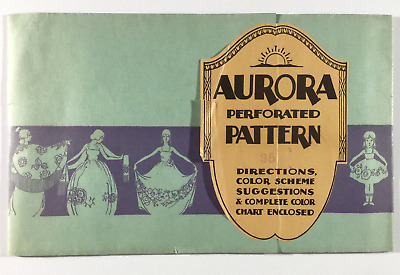 Patrón perforado Aurora para decoración de pintura elevada A Sartorius & Co sin usar