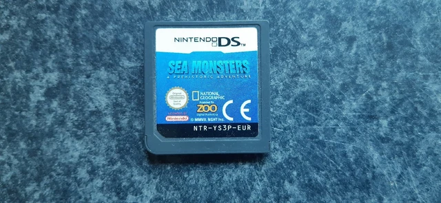 Sea Monsters A Prehistoric Adventure nintendo ds game cartridge only