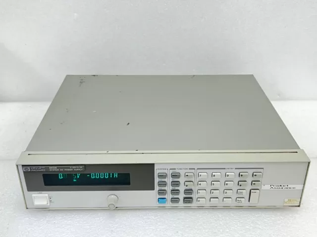 Agilent Keysight/ HP 6632B 5A 20V 100W  System DC Power Supply - Great Condition