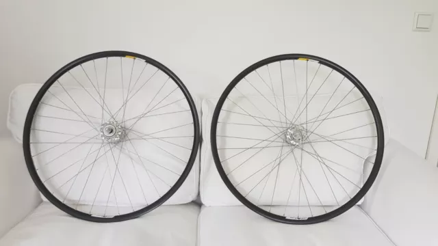 Set ruote Campagnolo C Record Sheriff Star Pista NOS