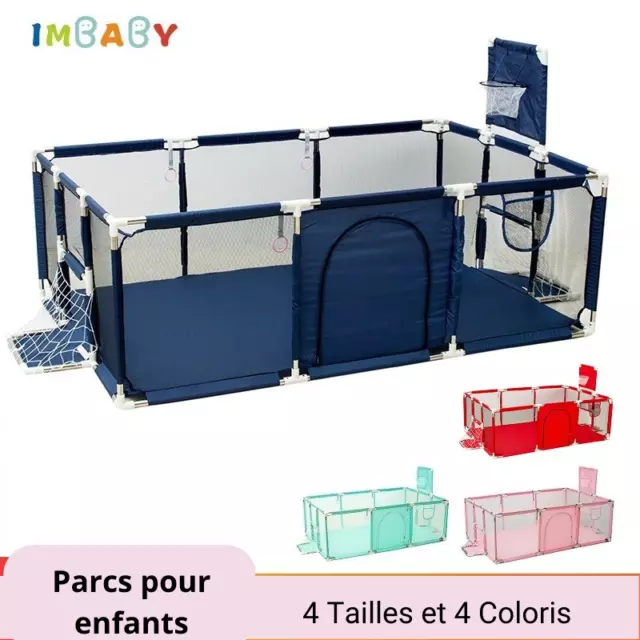 IMBABY – Mobilier de Jeu pour Enfants  Parcs pour Bébés Portes  Panier de Basket 2