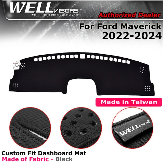 Armaturenbrett Matte Abdeckung Schwarz Für Ford 2022-2024 Maverick XL WellVisors