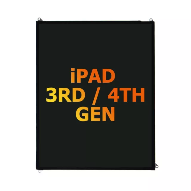 For Apple Ipad 3 A1416 A1430 Ipad 4  A1458 A1459 Lcd Display Screen Replacement