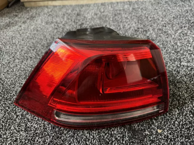 VW Golf MK7 Rear Tail Light Passenger Left Hand Side Genuine *5GO945095M*