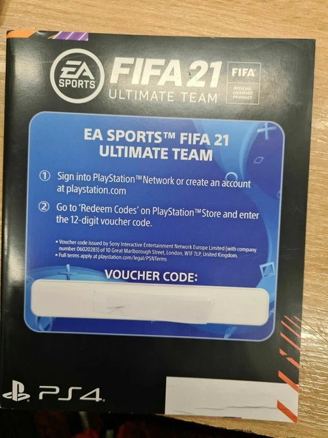 FIFA 21 ULTIMATE Team (DLC) PS4 PS5 EUR 2,77 PicClick FR