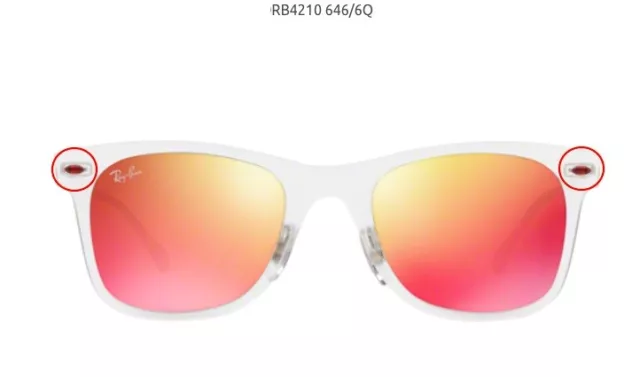 RAY BAN 4210 Front Pieces - Couple Panneaux de Façade