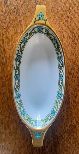 1910-Antique My Favorite Bavaria Dish hand Painted-signed-dated-Porcelain