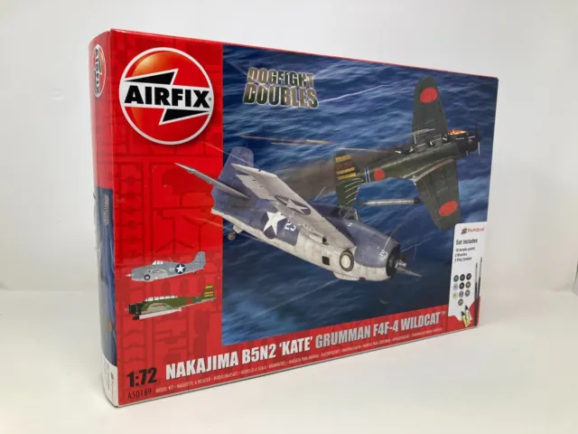 Airfix Dogfight Doubles Nakajima B5N2 “Kate” Grumman F4F-4 Wildcat 1/72 143088