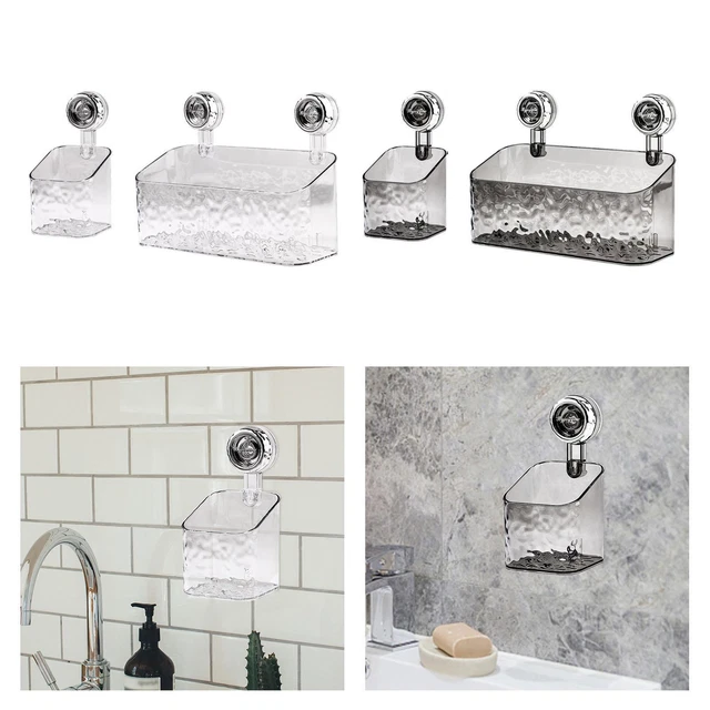 Panier De Douche D'Angle Ventouse Étagère De Douche Murale Sans Forage