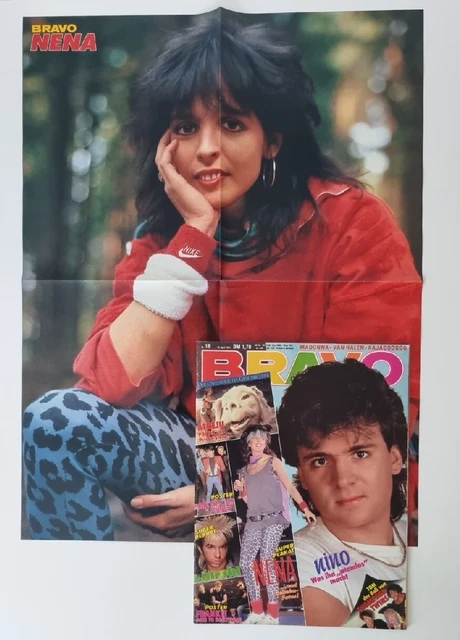 Bravo 18 vom 26.4.1984 Nino ~ Komplett mit NENA Superposter (D1084)
