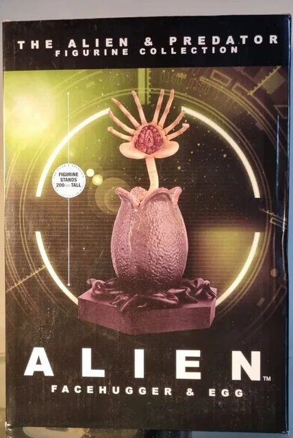 ALIEN EGG & Facehugger Figurine NEW 2018 Eaglemoss Aliens V Predator ...
