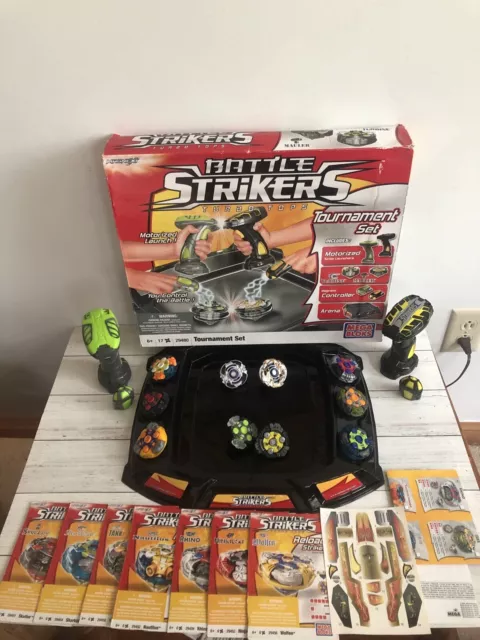 Magnext Battle Strikers Turbo Tops Tournament Set 2009 with 11 Turbo Tops