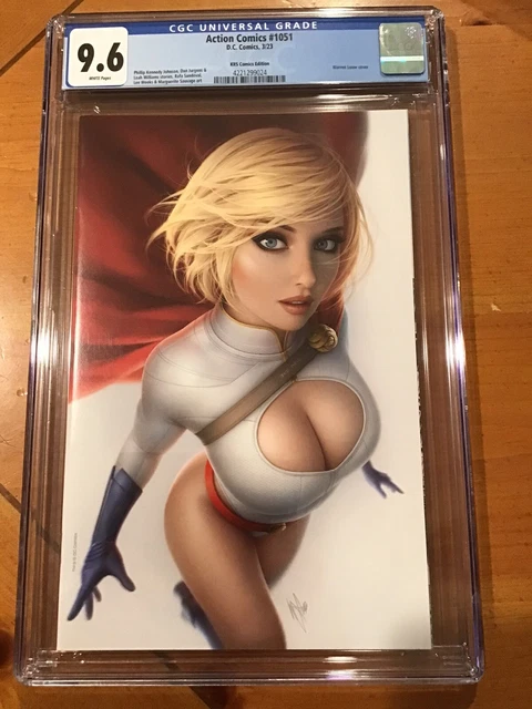 Action Comics 1051 CGC 9.6 Warren Louw Virgin 🔥 cover Yes Sir ! Wow! This Is 🥵