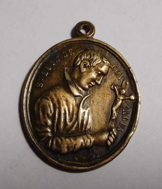 Médaille saint louis gonzague - France