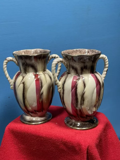 Vase Ancien Bay Keramik West Germany en céramique