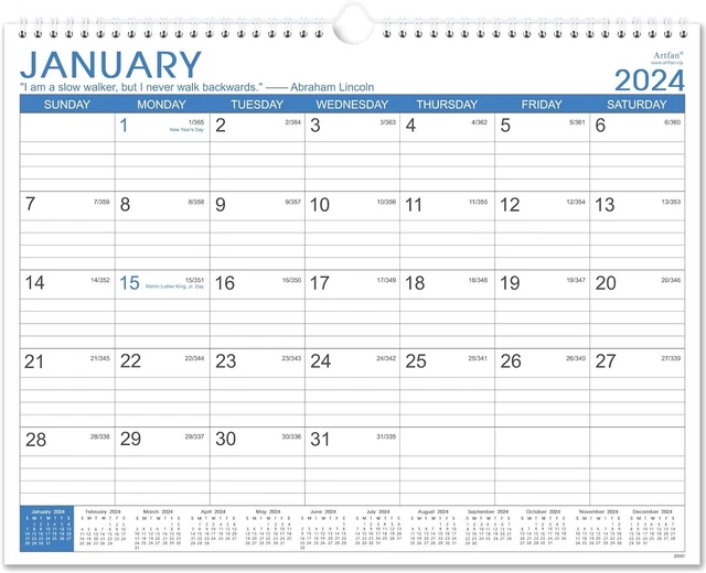2025 CALENDAR 2025 Wall Calendar, JAN 2025 DEC 2025, 12 Medium, Sky