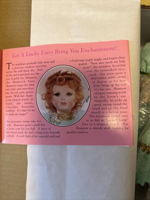 Shannon The Shamrock Fairy 15" Treasury Collection Paradise Galleries Doll 6