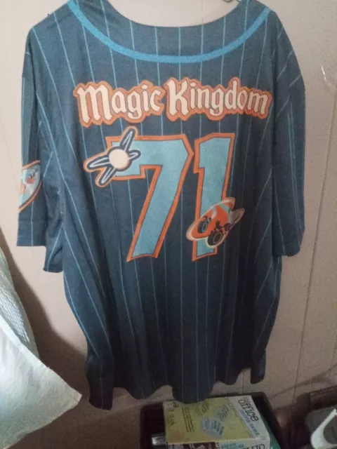 2024 Disney World Parks Magic Kingdom Tomorrowland 71 Baseball Jersey 2XL XXL