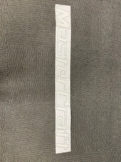 Mastercraft Logo Decal (Hull) - Glacier White