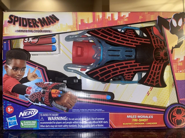 Marvel NERF Spider-Man Thwip-Tech Blaster, Incluye 3 Dardos, Tirador Web, Juguete De Juego De Rol Para Ninos De 5 Anos En Adelante Marvel NERF Spider-Man Thwip-Tech Blaster, Incluye 3 Dardos, Tirador Web, Juguete De Juego De Rol Para Ninos De 5 Anos En Adelante