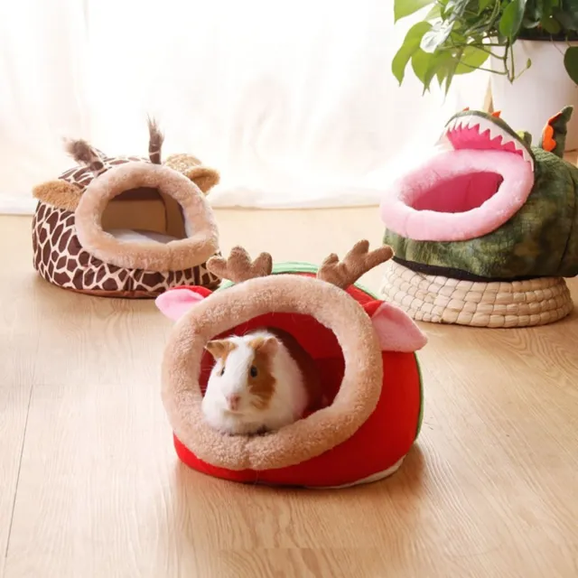 PP Cotton Hamster Cotton House Plush Guinea Pig Plush Sleeping Bed  Winter