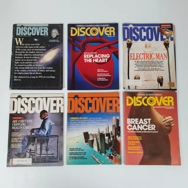 Discover Magazine Subscription [6 issues]
