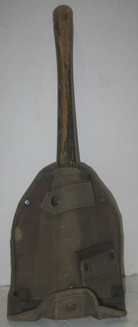 1967 AMES Entrenching Tool With Cover, Viet Nam Vintage, Shovel, Pick USA  Made