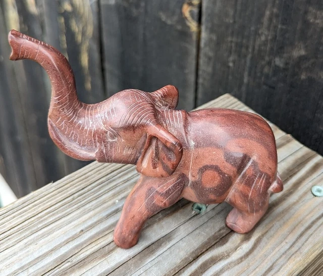 Brown Calcite Elephant