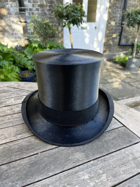 Black Silk Top Hat