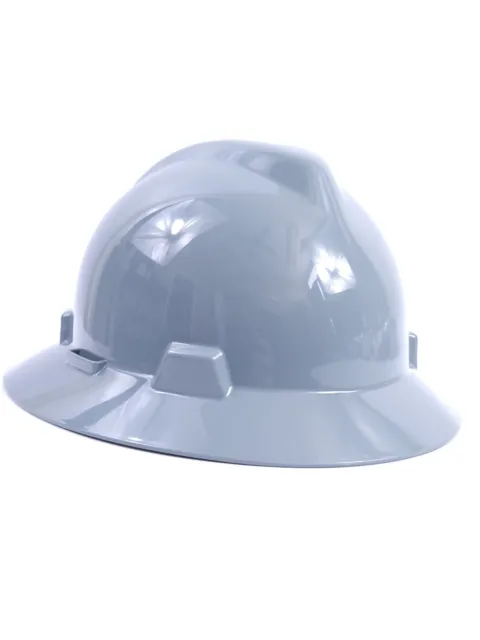 MSA 475367 Shell Only Full Brim Hard Hat Gray (No Insert)