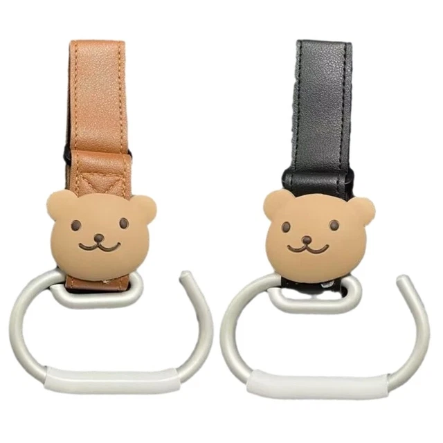 Cartoon Bear Baby Stroller Hook Pram Organiser Rack Infant Cart Organisers Hooks