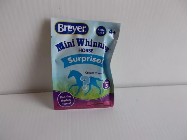 Breyer Horses Mini Whinnies Horse Surprise Blind Bag Series 5 #97260